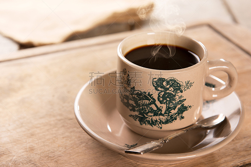 南阳,马克杯,高雅,咖啡,传统,褐色,水平画幅,新加坡,无人,茶碟