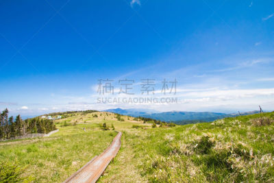 美原,长野县,自然,地形,日本,重要,山景城,一只动物,奉承,布置
