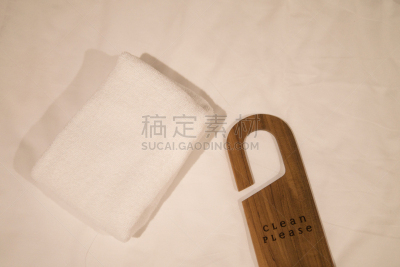 木制,标签,酒店,宿舍,毛巾,悬挂的,标志,留白,门把手,绝对无尘室