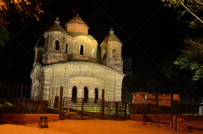 Shyamray temple – Bishnupur at night