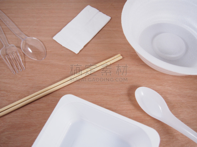 空的,一次性物品,设备用品,木制,背景,餐具,棉纸,聚苯乙烯,外卖食品,筷子
