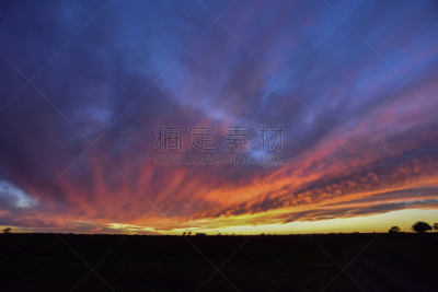地形,潘帕斯大草原,高卓牛仔,户外,黄昏,天气,环境,图像,彩色图片,抽象
