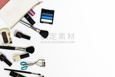 彩妆,工具,颜料粉,粉饼,背景分离,艺术家,粉底,树荫,腮红,化妆刷