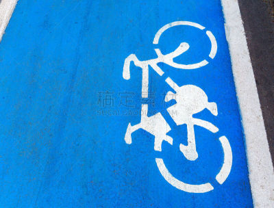 路,自行车,休闲活动,白色,运动,沥青,城镇,警告标志