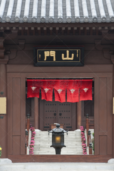 寺庙,道教,九龙,盆景,女修道院,垂直画幅,禅宗,灵性,灯笼