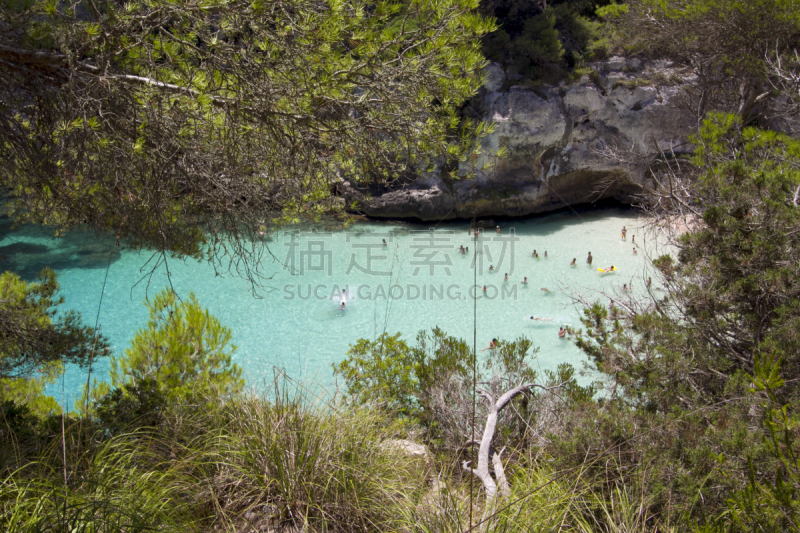 卡拉玛卡瑞,米诺卡,海滩,水平画幅,无人,2015年,夏天,户外,地中海,摄影