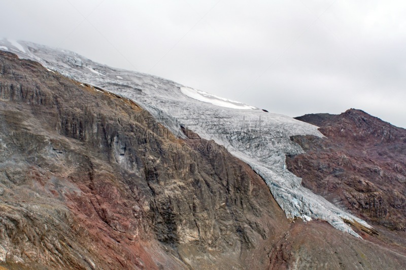 卡扬贝,冰河,火山,卡杨贝,拉丁美洲,云,图像,国家公园,雪,厄瓜多尔