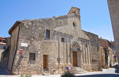 Church of St. Martino. Tarquinia. Lazio. Italy.
