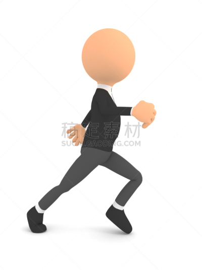 白色,三维图形,男人,垂直画幅,卡通,充满的,培训课,运动,一个物体,商务
