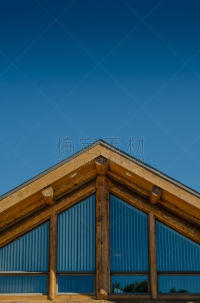 天空,小木屋,屋顶,蓝色,布莱克峡谷国家纪念碑,屋檐,总部大楼,垂直画幅,国家公园,无人