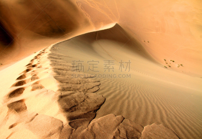 沙漠,敦煌,鸣沙山,瓷器,风景,天空,脚印,水平画幅,无人,蓝色