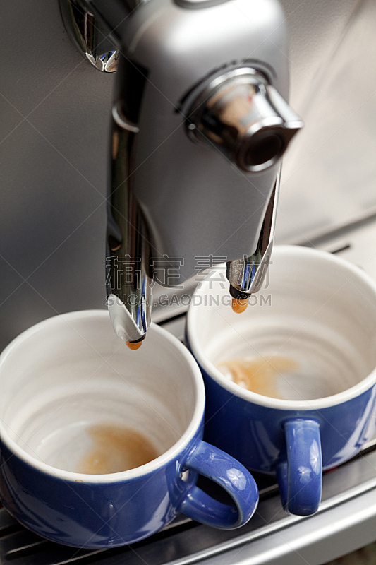 高压蒸汽咖啡机,垂直画幅,饮食,浓咖啡,咖啡,机器,咖啡机,咖啡杯,对称,做