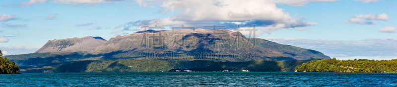 lake tarawera,新西兰,山,塔拉威拉瀑布,云,自然美,海岸线,湖,岩石,夏天