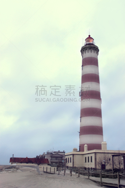 灯塔楼,,家畜,巴拉岛,普拉亚,垂直画幅,沙子,建筑,无人,欧洲