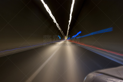 隧道,长时间曝光,活力,摇晃镜头,汽车,技术,迅速,公路,现代,背景