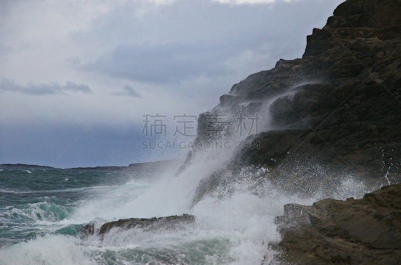 阿德纳默亨半岛,海岸线,水平画幅,地形,无人,苏格兰高地,苏格兰,户外,海洋,摄影