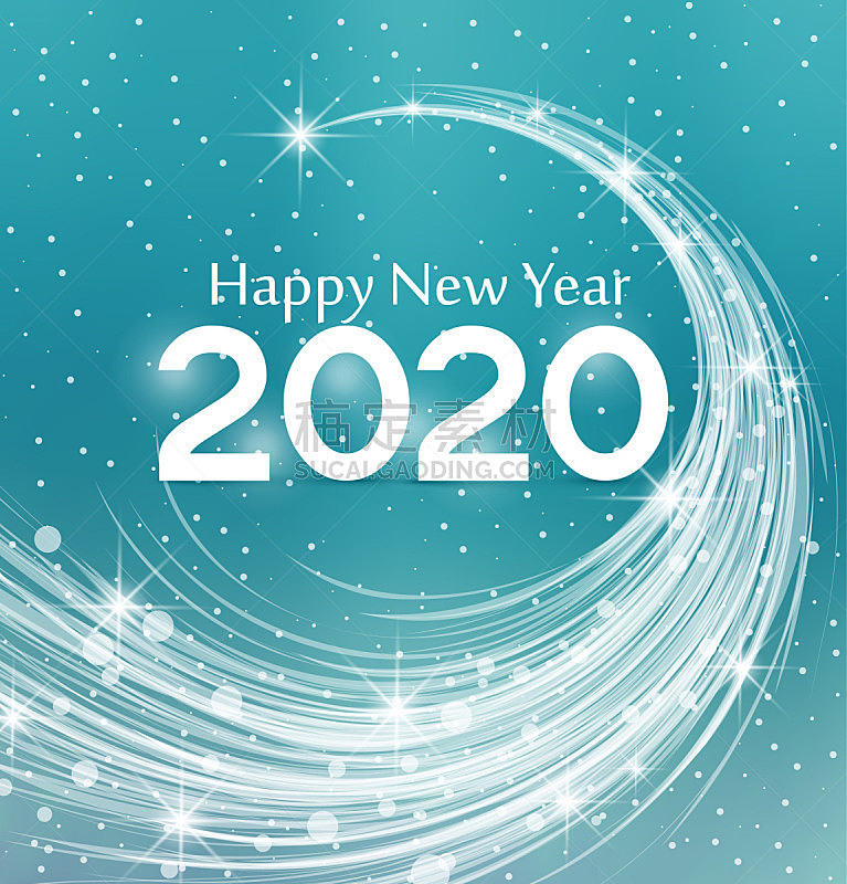 新年前夕,2020,垂直画幅,天空,贺卡,新的,边框,艺术,夜晚