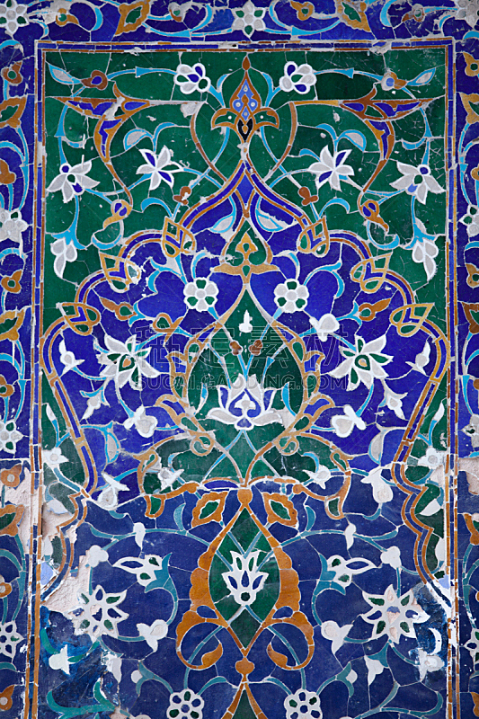 垂直画幅,无人,羊毛地毯,乌兹别克斯坦,装饰艺术,工作,摄影