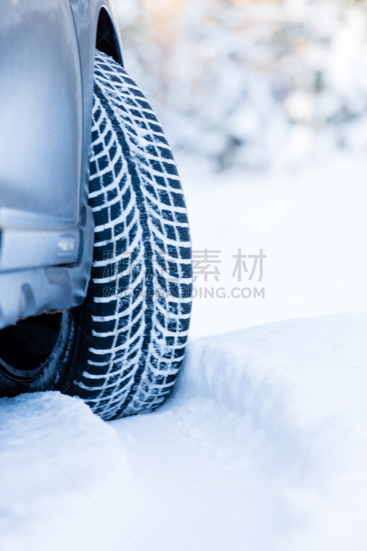 雪,冬天,多功能车,轮胎,特写,垂直画幅,车轮,气候,无人,户外