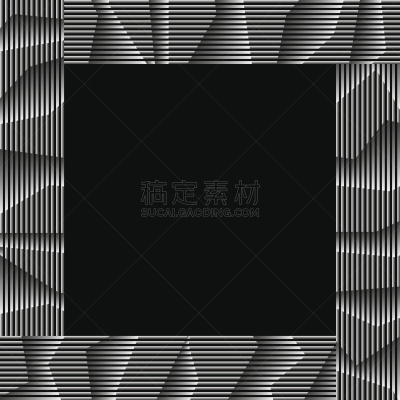 单色调,条纹,边框,之字形,阴影对焦,未来,纹理效果,绘画插图,平视角