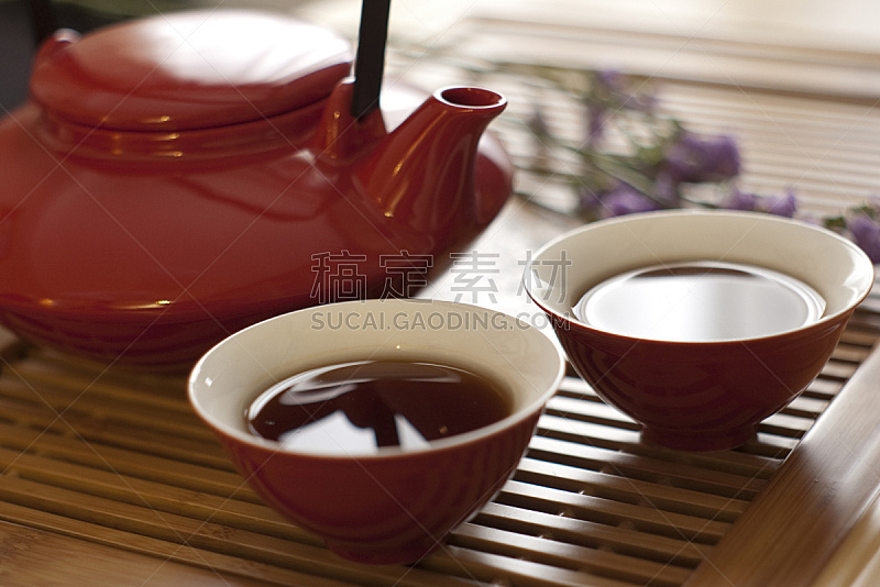 茶壶,茶杯,酿酒厂,红茶,茶树,古董,水平画幅,异国情调,饮料,瓷器