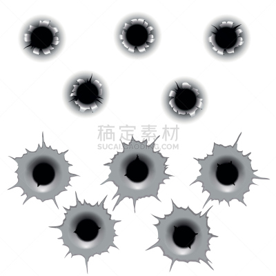 弹孔,洞,金属,效率,输入设备,矢量,运动目标,故意破坏艺术行为