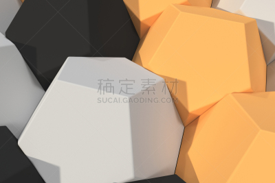白色,式样,六边形,橙色,黑色,化学元素周期表,水平画幅,纹理效果,形状,无人