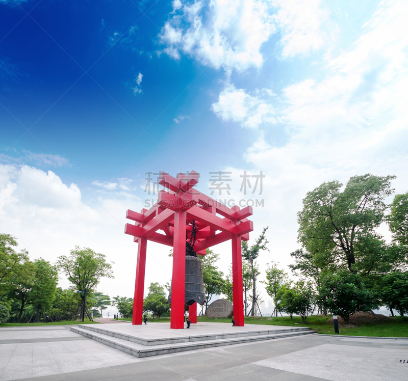 陆家嘴,上海,远古的,分针,扫雪车,浦东,自然,水平画幅,无人,拜访