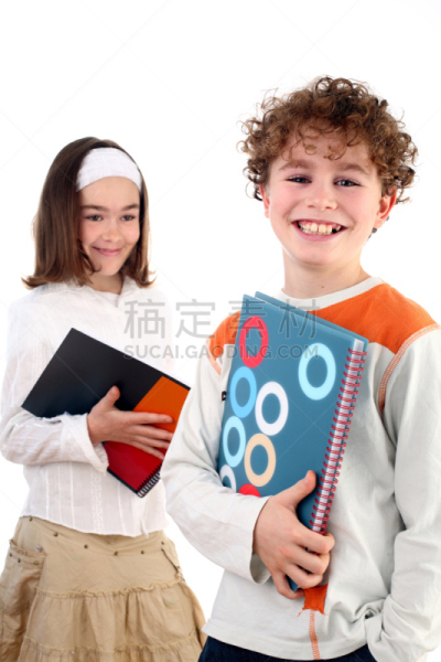 垂直画幅,美,青少年,字典,白人,知识,青年人,学校,白色,书