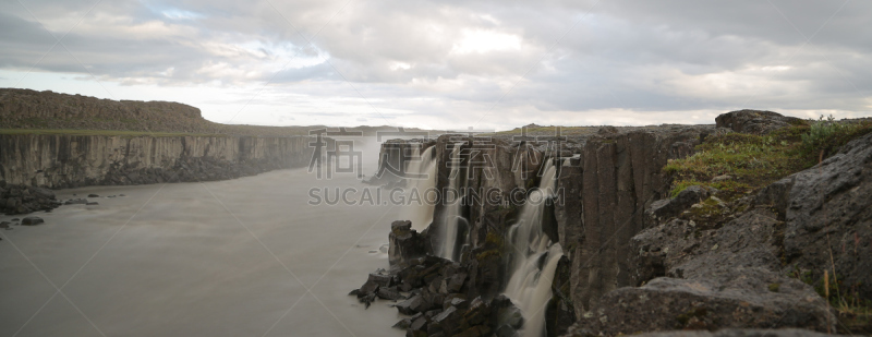塞尔福斯,水平画幅,著名景点,2015年,全景,河流,户外,冰岛国,落下,摄影