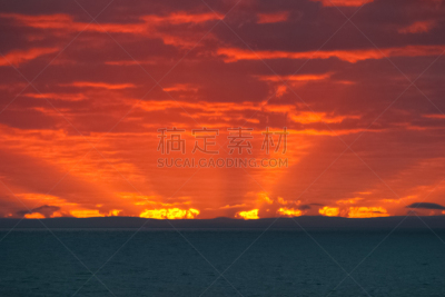 南极洲,南极半岛,德雷克海峡,云,黄昏,户外,天空,冰,两极气候,自然
