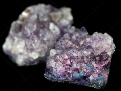 紫水晶,黑色背景,自然,矿物质,美国,宝石,水平画幅,地质学,无人