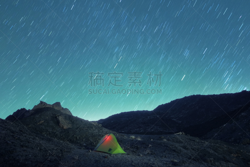 星星,埃特纳火山,帐篷,西西里,公园,小路,天空,休闲活动,水平画幅,夜晚