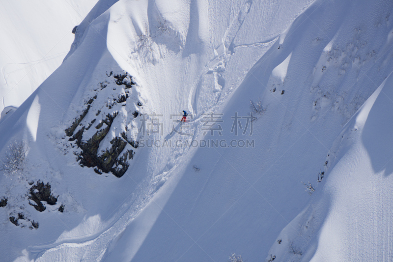 雪板,滑雪板,极限运动,运动跑道,山坡,度假胜地,水平画幅,山,雪,滑雪坡