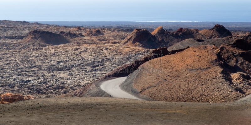 timanfaya national park,火山地形,兰萨罗特岛,水平画幅,无人,大西洋群岛,户外,加那利群岛,山,极端地形