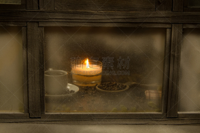 窗台,窗户,冬天,住宅房间,舒服,雪上汽车运动,水平画幅,雪,无人,装饰物
