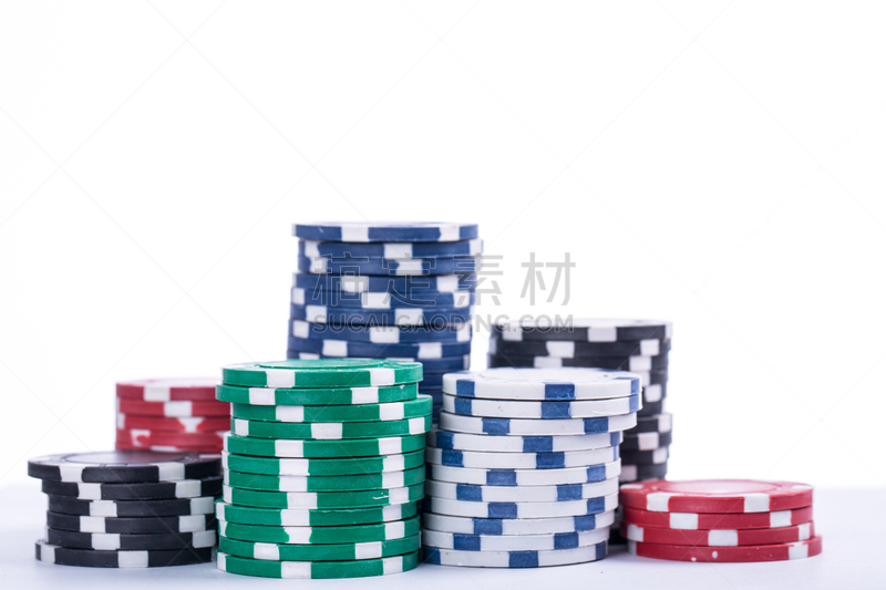 赌场,白色背景,纸牌,赌桌,奖金,拉斯维加斯,扑克,休闲活动,水平画幅,风险
