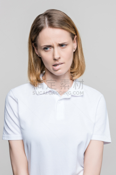 女人,压力,垂直画幅,美,美人,情绪压力,白人,仅成年人,厚衣服