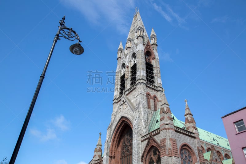 Facade of Augustinian Friary; St John the Baptist - John’s Lane Church; Dublin; Ireland