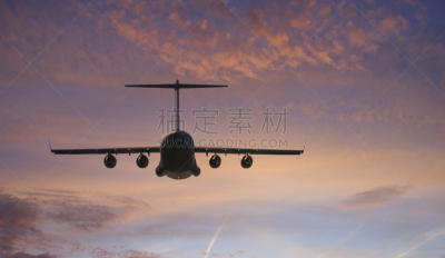 飞机,麦克唐纳·道格拉斯c-17,军用运输机,美国空军,货机,空军,战斗机,喷气机,天空,留白