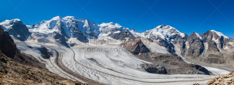 全景,风景,冰河,巨大的,美,水平画幅,迪亚沃勒扎,雪,美人,圣莫瑞兹
