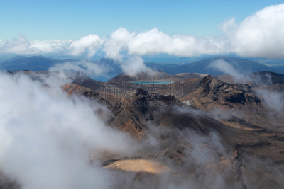 新西兰,山,横越,自然,风景,图像,著名景点,新西兰北岛,无人,湖