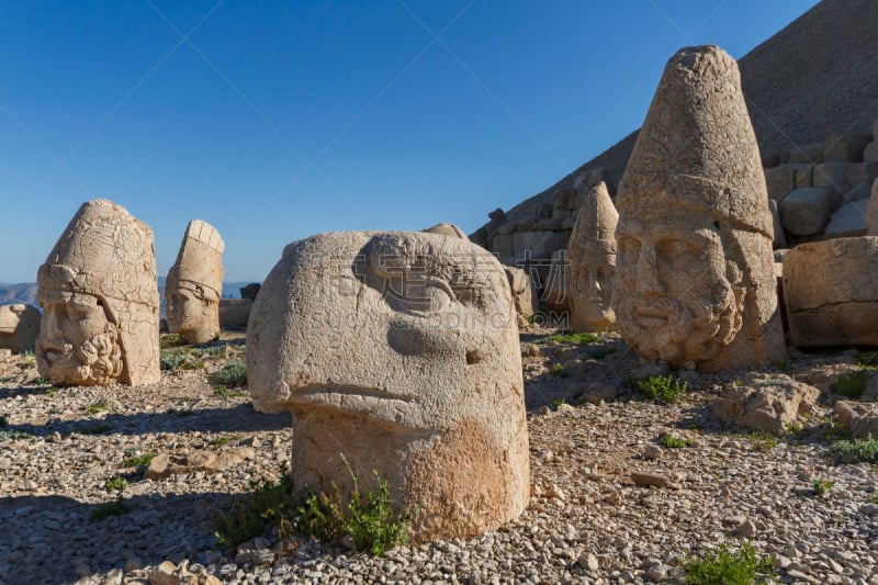 内母如德山,山,土耳其,阿德亚曼,库尔德人,古代文明,安那托利亚东部,天空,水平画幅,安纳托利亚