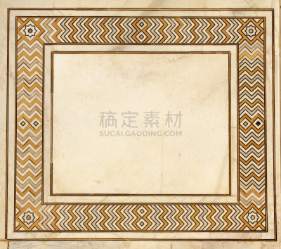 边框,大理石装饰效果,印度,泰姬陵,镶嵌图案,过去,陵墓,旅游目的地,水平画幅,无人