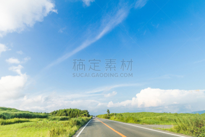 天空,日本,山梨县,地形,蓝色,白昼,乡村路,春天,背景,山景城