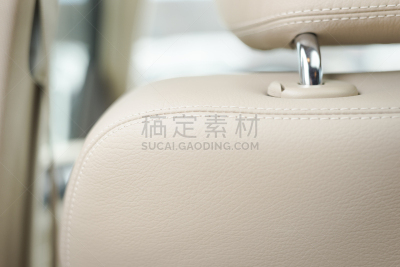 皮革,汽车,大特写,白色,座位,正面视角,水平画幅,椅子,陆用车,塑胶