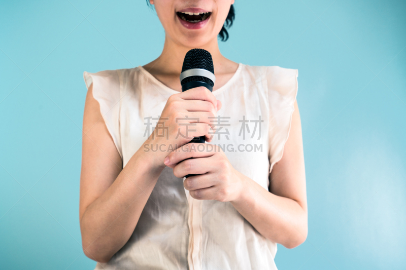 麦克风,女人,拿着,外遇,演说家,记者招待会,不确定,水平画幅,噪声,商务会议