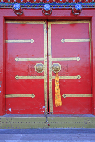 寺庙,特写,门,红色,垂直画幅,纪念碑,美,古董,艺术,传统