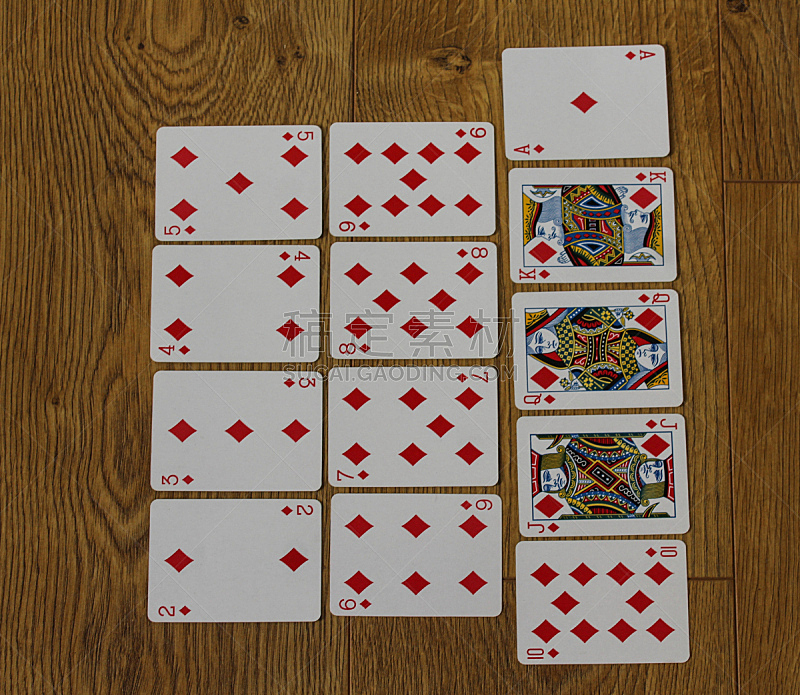 钻石形,扑克,彩色图片,纸牌,木制,数字2,背景,简单,设计,布置