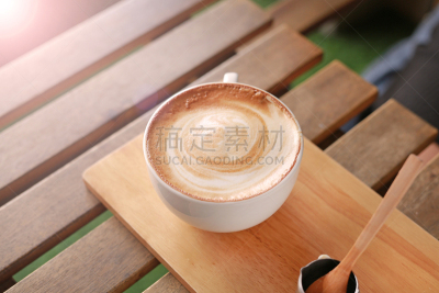 热,咖啡,木制,拿铁咖啡,桌子,名人吐槽节目,板滑摩擦,酿酒厂,芳香的,早晨